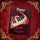 Elegance in motion, the curved piano.  planner