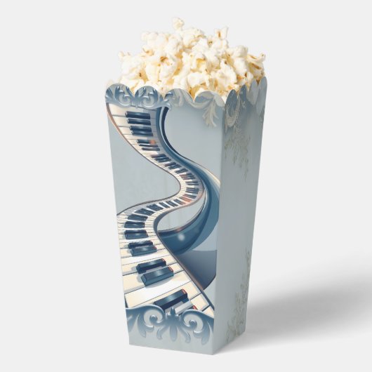 Elegance in piano keys and blossoms.  bedankdoosjes (Popped)