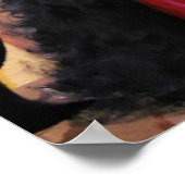 Elegance in Red, Poster (Hoek)