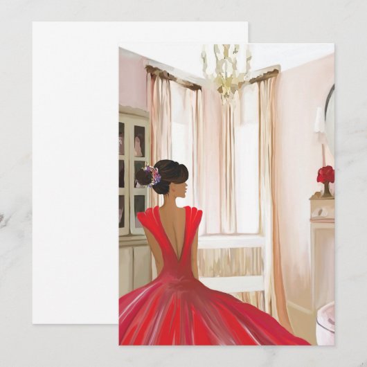 Elegance Kaart (Voorkant / Achterkant)