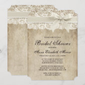 Elegance lint op kant Vrijgezellenfeest Kaart (Voorkant / Achterkant)