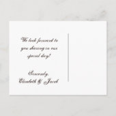  Elegance Mason Jar Twine Save the Date Aankondigingskaart (Achterkant)