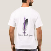 Elegance Meets Power T-shirt (Achterkant)