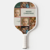elegance merry bright joy Christmas Pickleball Paddle (Achterkant)