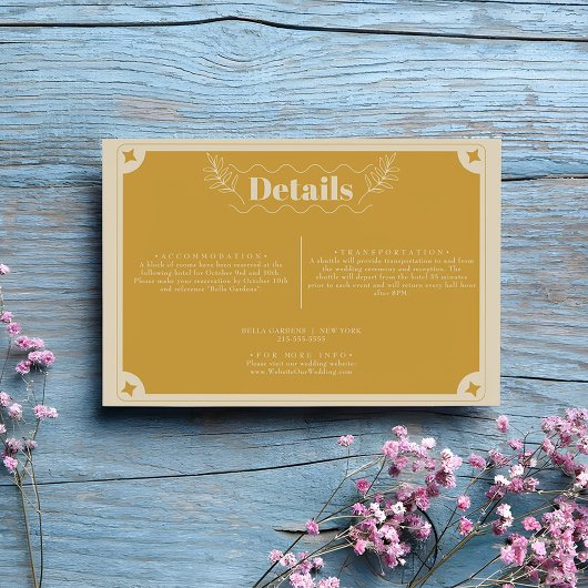 Elegance Modern  Details Kaart behuizing