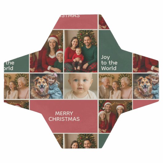 elegance mom dad baby Christmas Voetbal (Enkel)