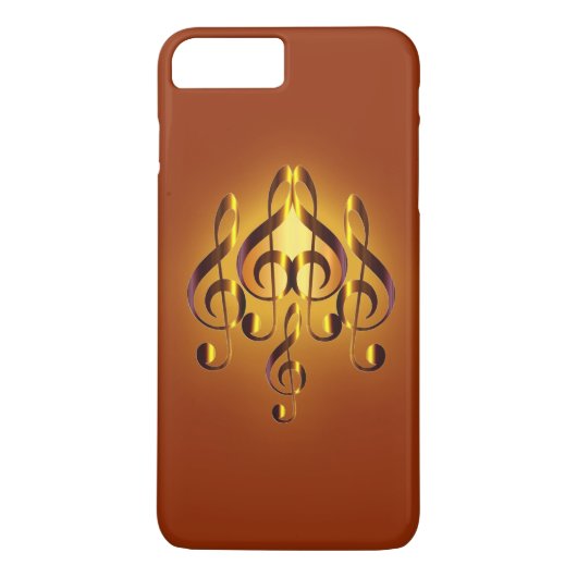 Elegance Musical Heart Design Case-Mate iPhone Case (Achterkant)