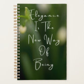 Elegance nieuwe manier om een groene planner te zi (Voorkant)