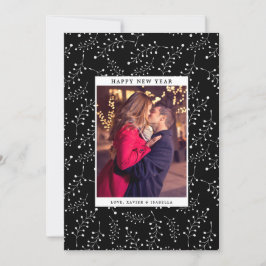 Elegance Nieuwjaar Fotovakantie Feestdagenkaart