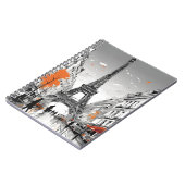 Elegance Notitieboek – stadsgezicht van de Eiffelt (Linkerzijde)