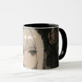 Elegance of the Midnight Blossom Maiden Mok (Voorkant rechts)