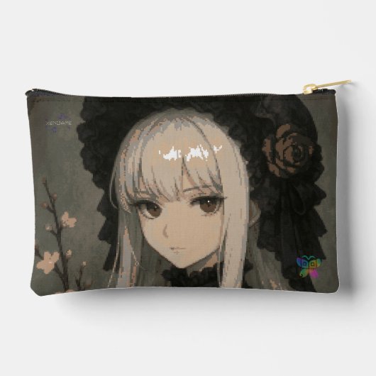 Elegance of the Midnight Blossom Maiden Standard Etui (Achterkant)