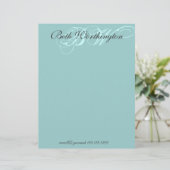 Elegance on site custom briefhoofd (Staand voorkant)