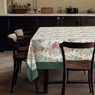 Elegance Ontvouwt: Bloemen Damask Tafelkleed