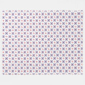 Elegance patroon fleece deken (Voorkant (Horizontaal))