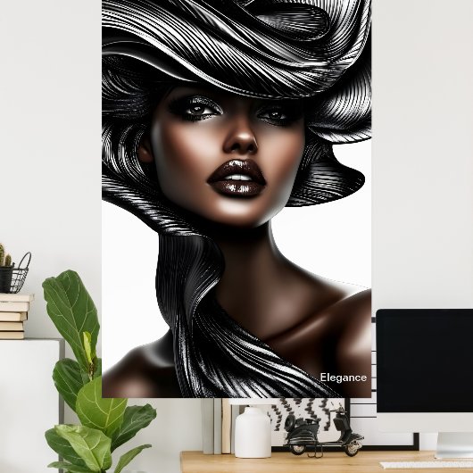 Elegance Poster (Thuiskantoor)