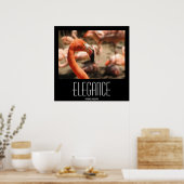 Elegance Poster! Poster (Keuken)