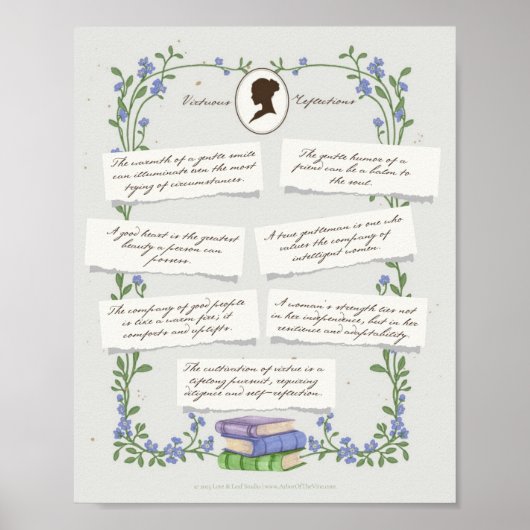 Elegance Quotes Poster (Voorkant)