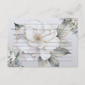 Elegance Recept Kaart (Voorkant)