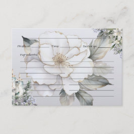 Elegance Recept Kaart