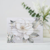 Elegance Recept Kaart (Staand voorkant)