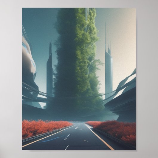 Elegance Road Poster (Voorkant)