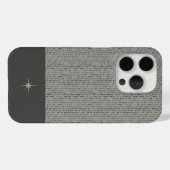 Elegance-serie - Sterrenhorizon Case-Mate iPhone Case (Achterkant (horizontaal))