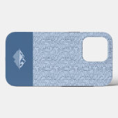 Elegance Series - Glacial Mist Case-Mate iPhone Case (Achterkant (horizontaal))