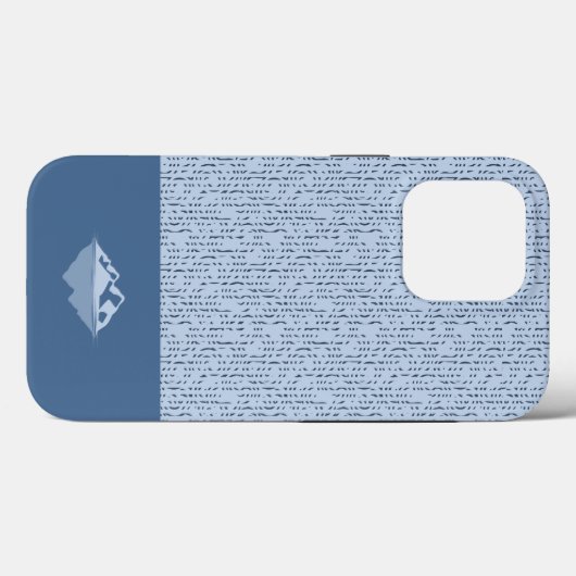 Elegance Series - Glacial Mist Case-Mate iPhone Case (Achterkant (horizontaal))