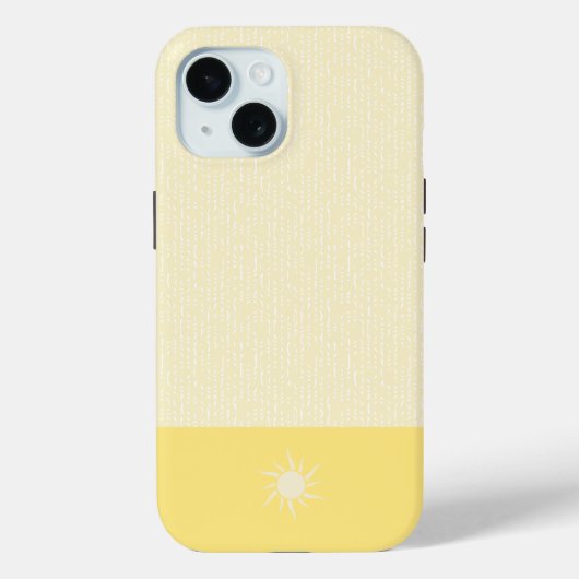 Elegance Series - Sunbeam Glow Case-Mate iPhone Case (Achterkant)