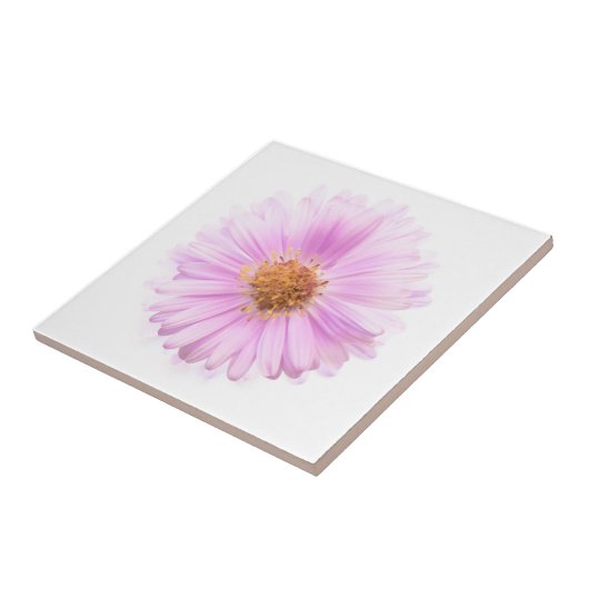 Elegance single flower tegeltje (Zijkant)