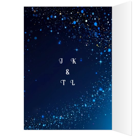 Elegance sparkle bruiloft Collectie (Binnen (Links))