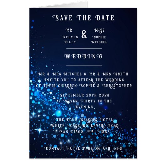 Elegance sparkle bruiloft Collectie (Voorkant)