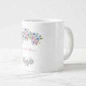 Elegance spring floral Patroon Grote Koffiekop (Voorkant rechts)