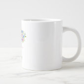 Elegance spring floral Patroon Grote Koffiekop (Rechts)