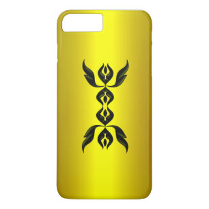 Elegance Supreme in zwart op goud iPhone 8/7 Plus Hoesje