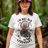 Elegance T-shirt: Ik ben niet oud Ik ben klassiek T-shirt