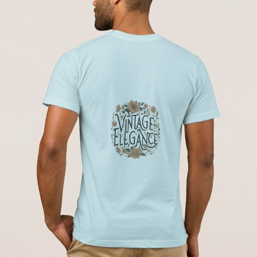  Elegance T-shirt ontwerp (Achterkant)