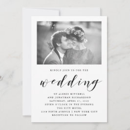 Elegance | Uitnodiging voor weddenschappen met fot