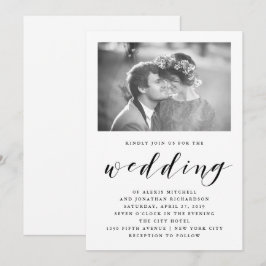 Elegance | Uitnodiging voor weddenschappen met fot