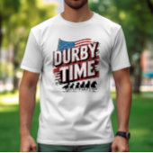 Elegance Unleashed: Derby Time Event Logo T-shirt