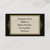 Elegance Visitekaartje (Achterkant)