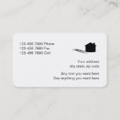 Elegance Visitekaartje onroerend goed (Achterkant)