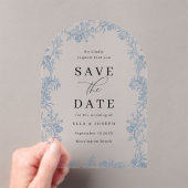  Elegance Wedding Save The Date Acryl Uitnodigingen (Insitu (Draagbaar))
