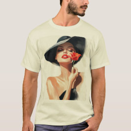 elegance, woman t-shirt
