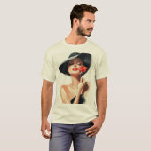 elegance, woman t-shirt (Voorkant volledig)