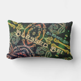 Elegancia fractal oscura kussen