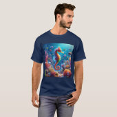 Elegancia Marina: Caballito de Mar T-shirt (Voorkant volledig)