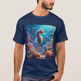 Elegancia Marina: Caballito de Mar T-shirt
