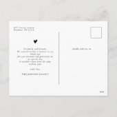 Elegant 10 foto collage Baby shower dank u Feestdagenkaart (Achterkant)